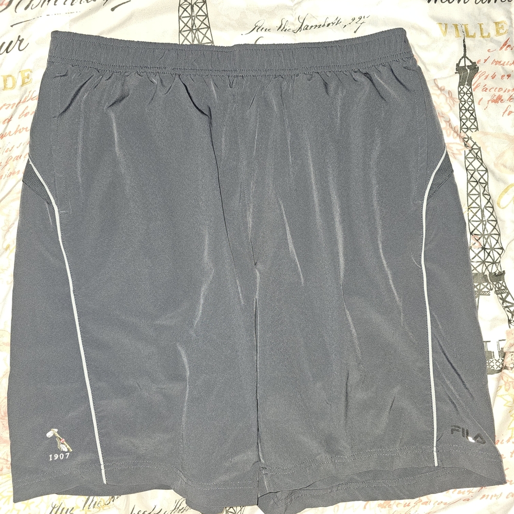Fila Men's Grey Athletic Shorts